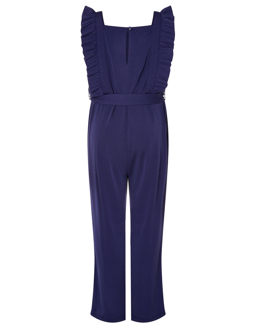 Sequin Frill Jumpsuit Blue | Girls' Jumpsuits & Playsuits | Monsoon Global.