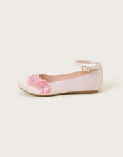 Flower Ballet Flats , Pink (PINK), large
