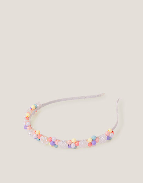 Flower Bead Headband, , large