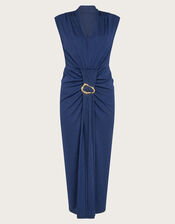 Toria Trim Dress, Blue (BLUE), large