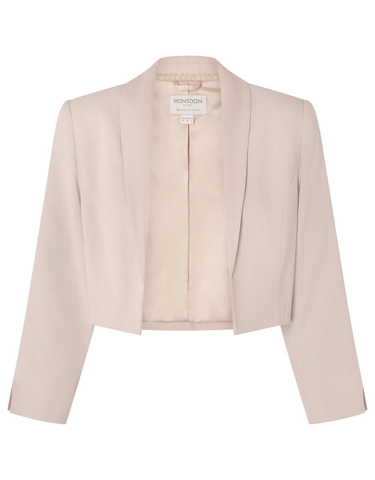 nude bolero jacket
