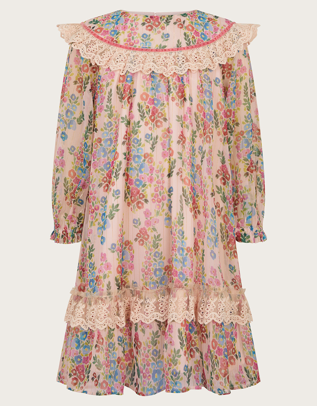 Pastel pink hotsell floral dress