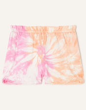 Tie Dye Jersey Shorts, Pink (PINK), large