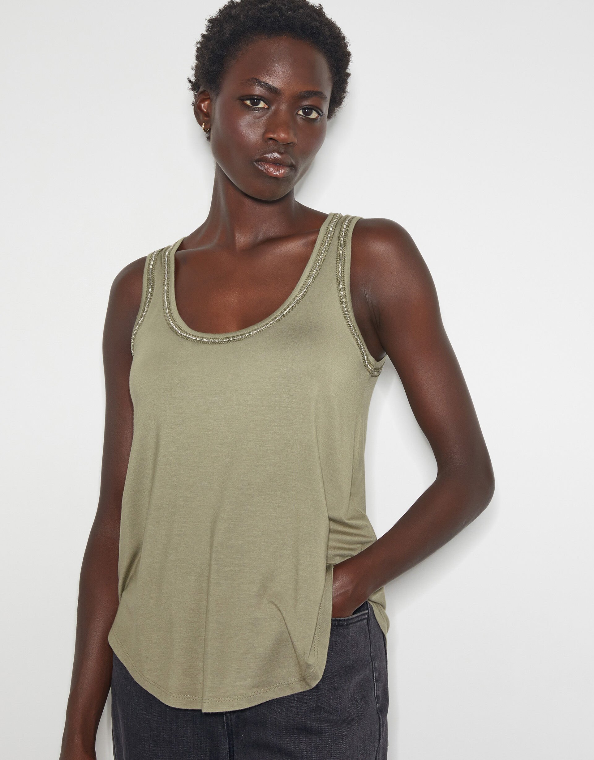 Womens sleeveless t shirts cheap