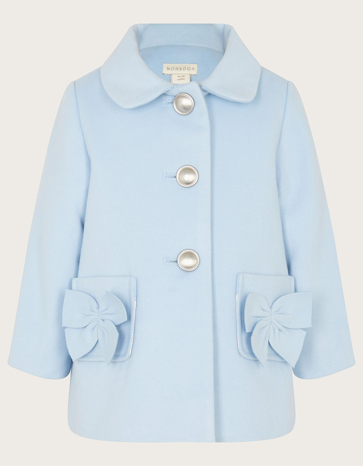 Monsoon blue shop coat