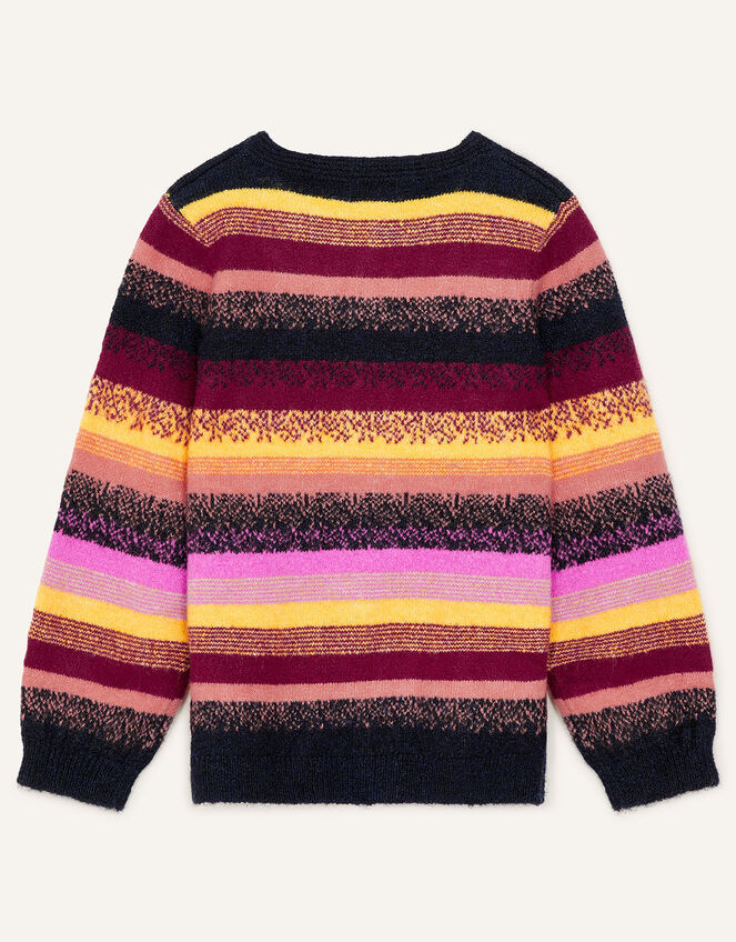 MINI ME Sally Stripe Jumper, Multi (MULTI), large