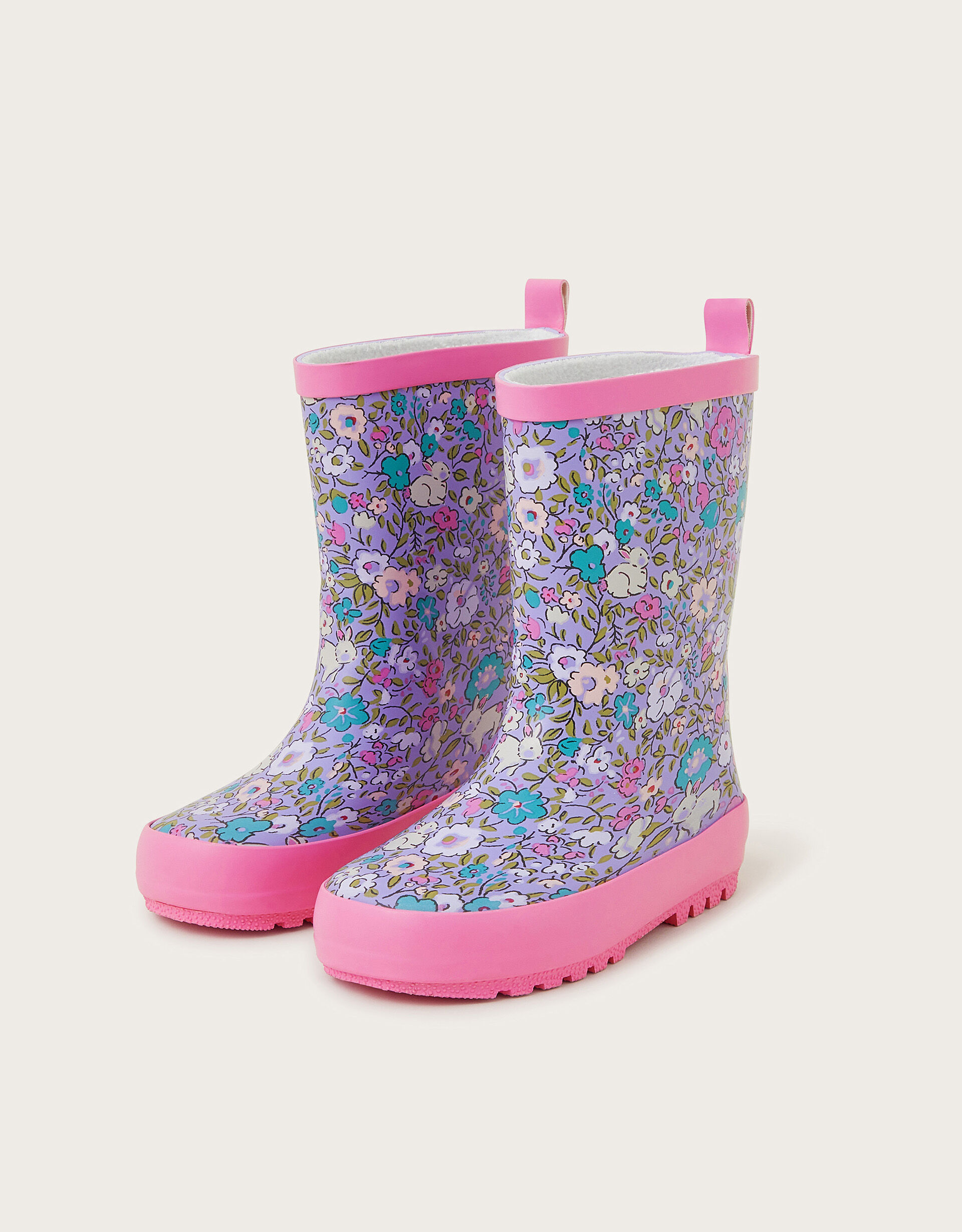 Floral wellies top