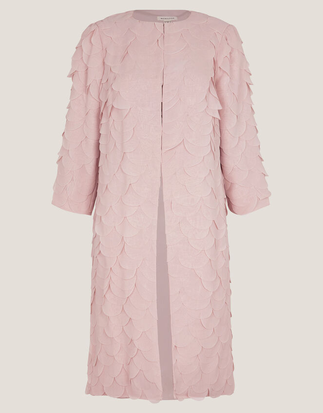 Elora Duster Coat, Pink (BLUSH), large