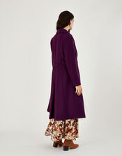 Danielle Skirted Coat, Red (BERRY), large