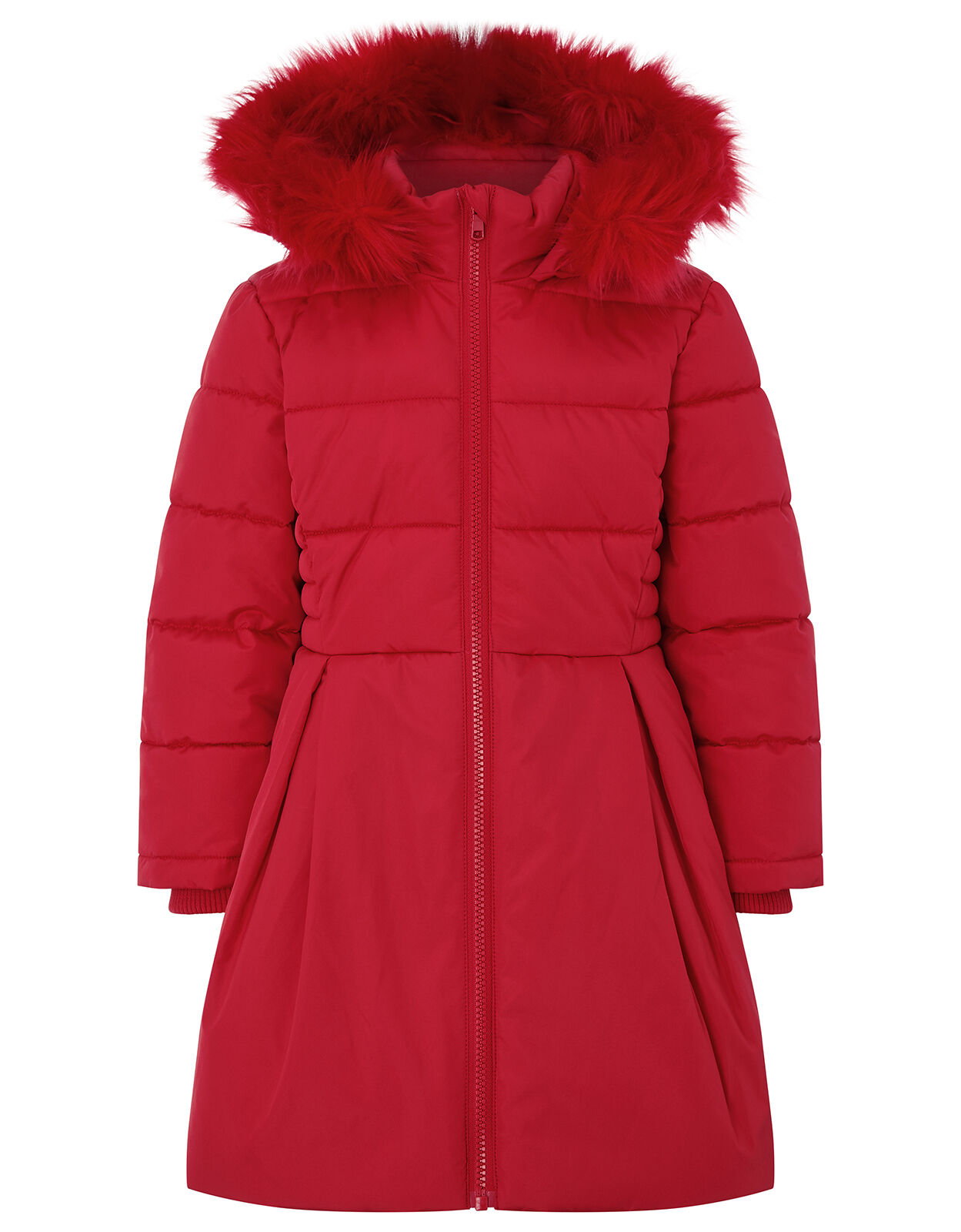 Monsoon girls red coat discount
