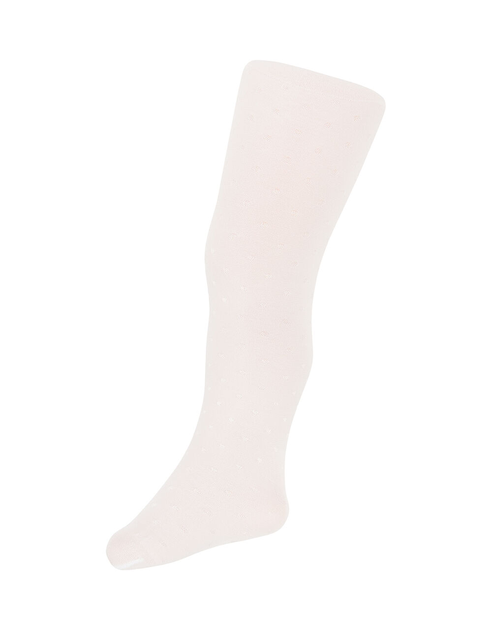 Baby Bridal Spot Tights White Baby Girls' Tights & Socks Monsoon