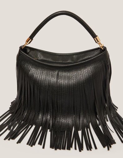 Sula Fringe Hobo Bag, , large