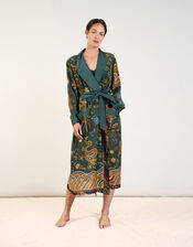 One Hundred Stars Dragon Print Robe, , large