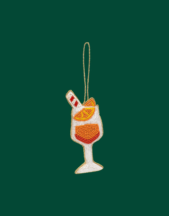 Anna + Nina Embellished Spritz Hanging Decoration, , large