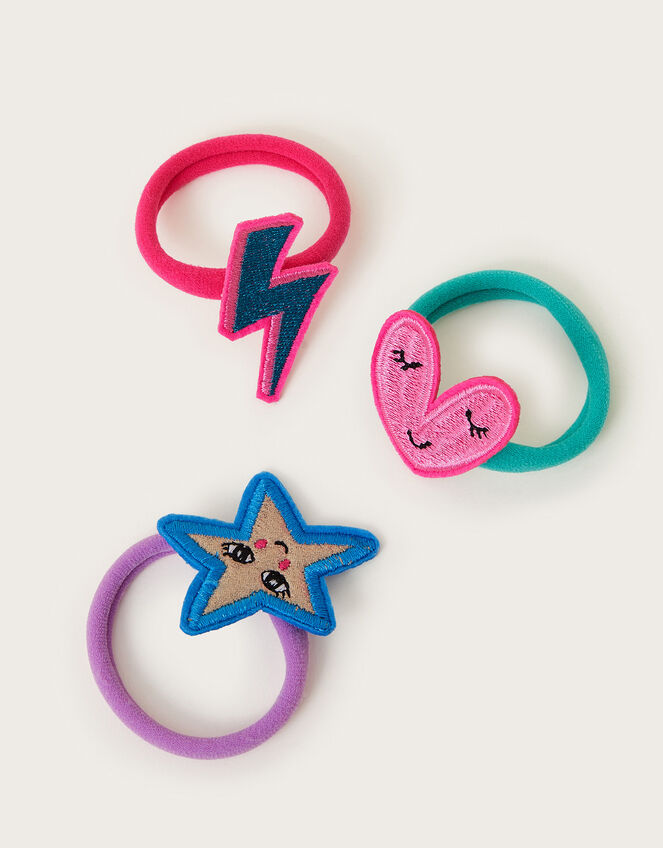 3-Pack Embroidered Hairbands, , large