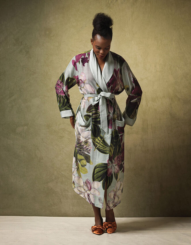 One Hundred Stars Protea Print Gown , , large