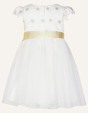 Baby Daisy Henrietta Dress, Ivory (IVORY), large