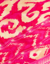 Ikat Silk Beach Scarf, , large