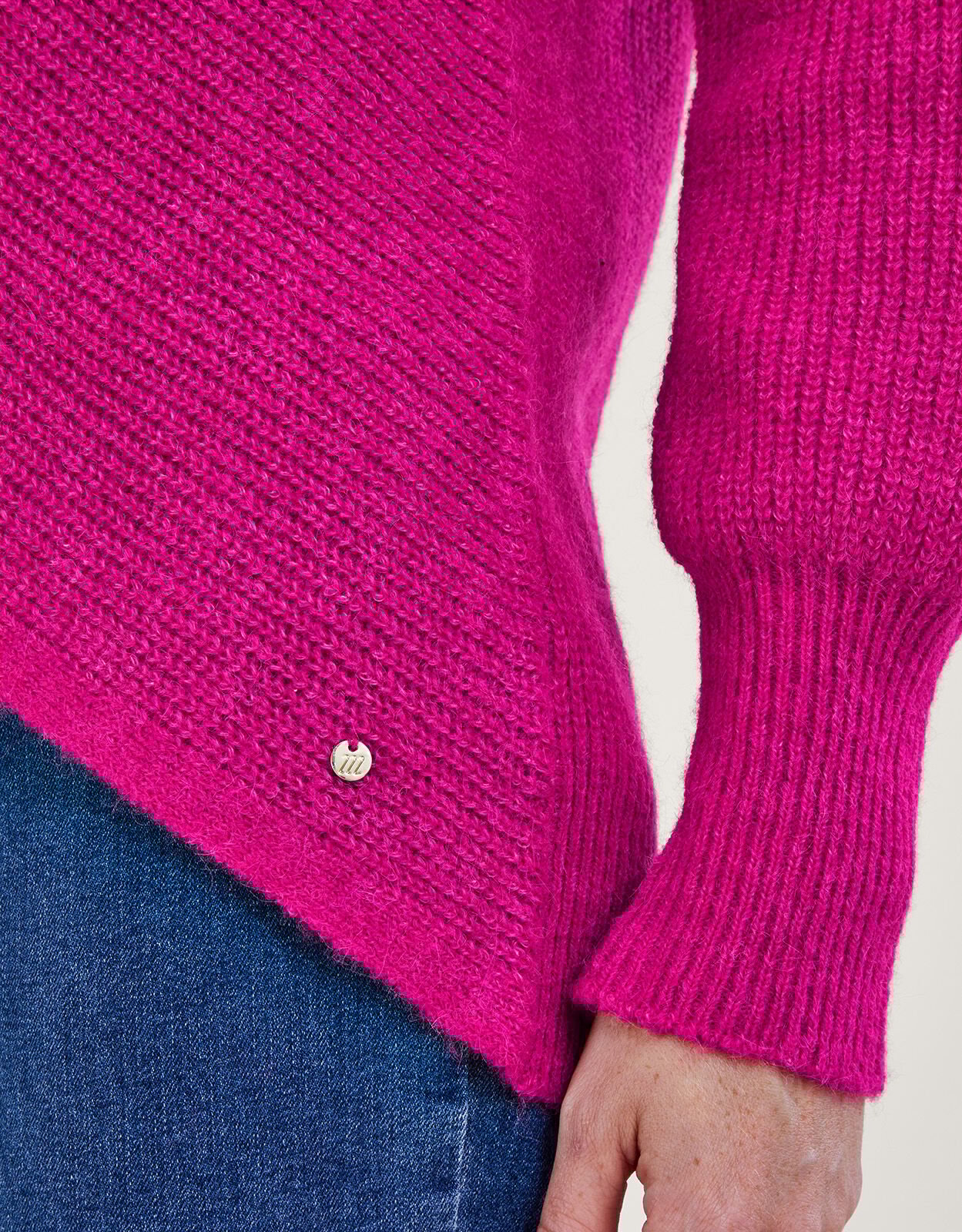 Monsoon pink jumper deals
