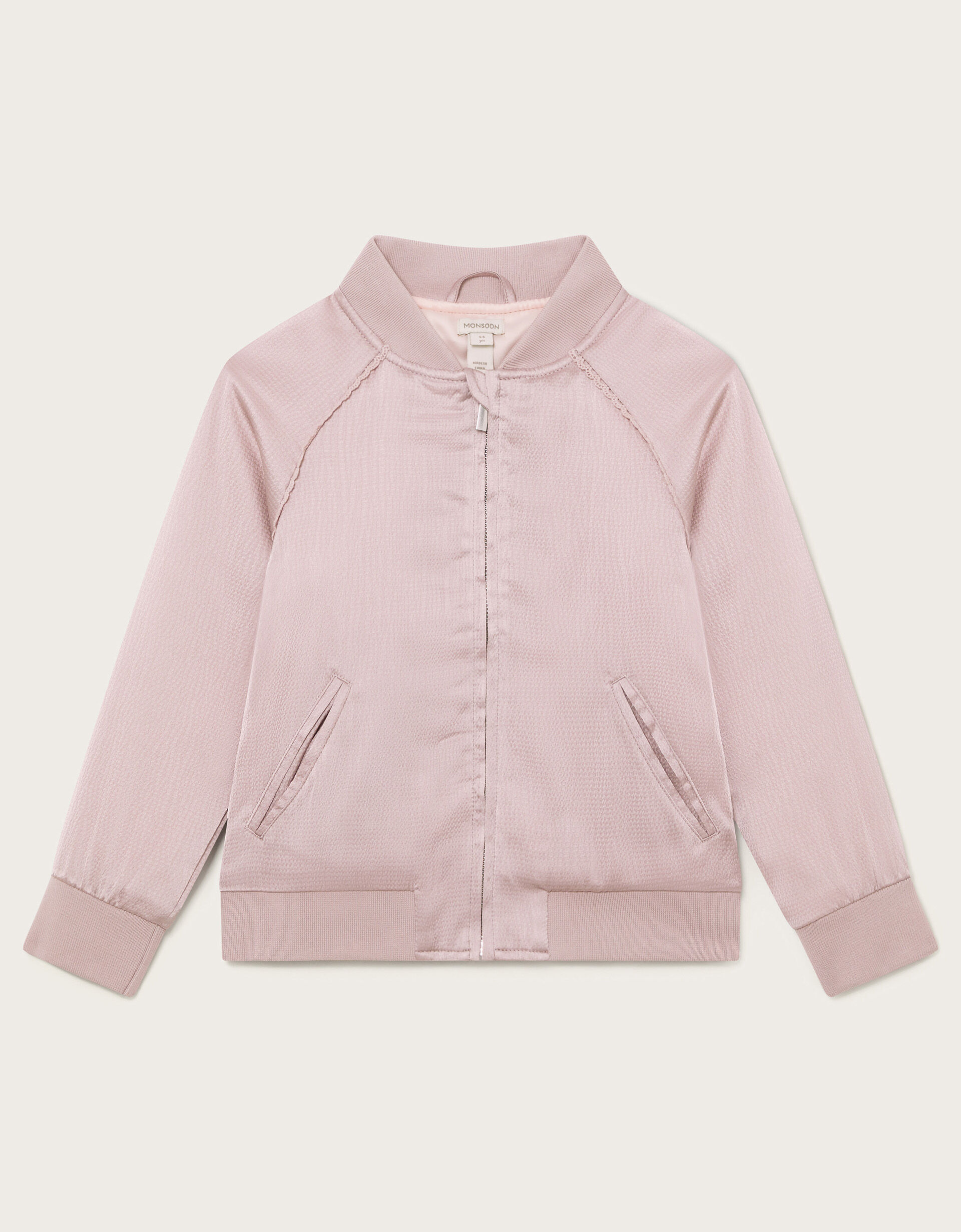 Pale pink bomber jacket new arrivals