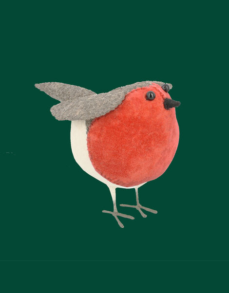 Fiona Walker Large Velvet Robin, , large