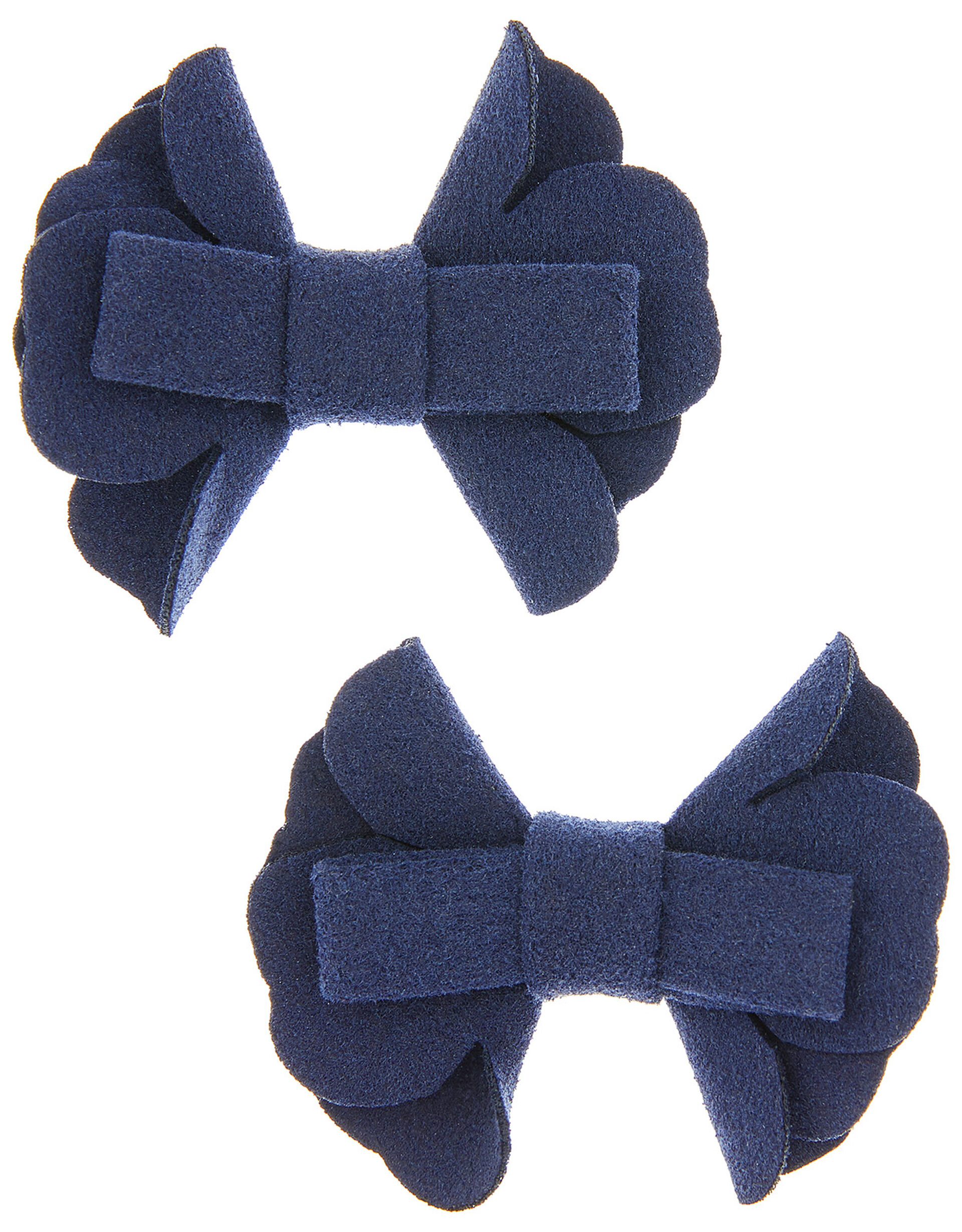 Bow School Hair Clips, , large