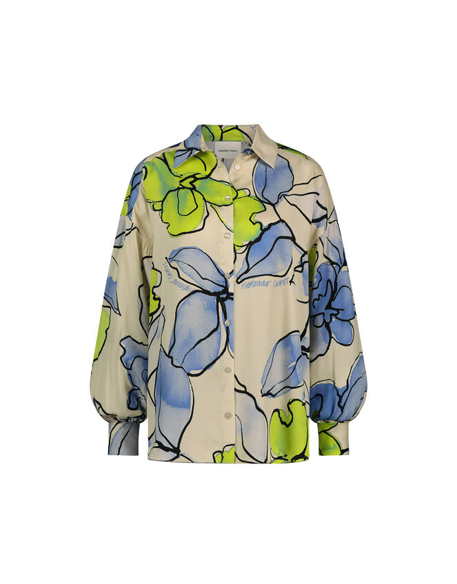 Fabienne Chapot Floral Print Shirt, Multi (MULTI), large