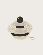 Pretty Pearly Bumblebee Bag, , large