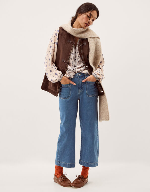 Arlo Regular Crop Jeans, Blue (LIGHT AUTHENTIC), large