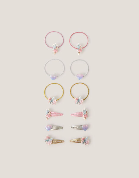 12-Pack Fairytale Hair Bands & Clips, , large