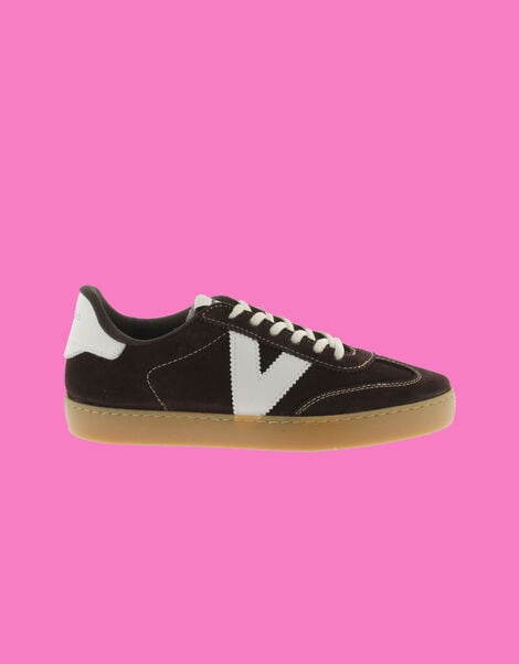 Victoria Berlin Suede Trainers, Brown (BROWN), large