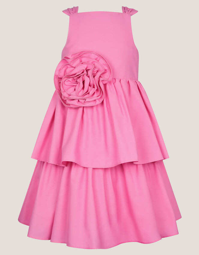 Strappy Corsage Party Dress, Pink (PINK), large