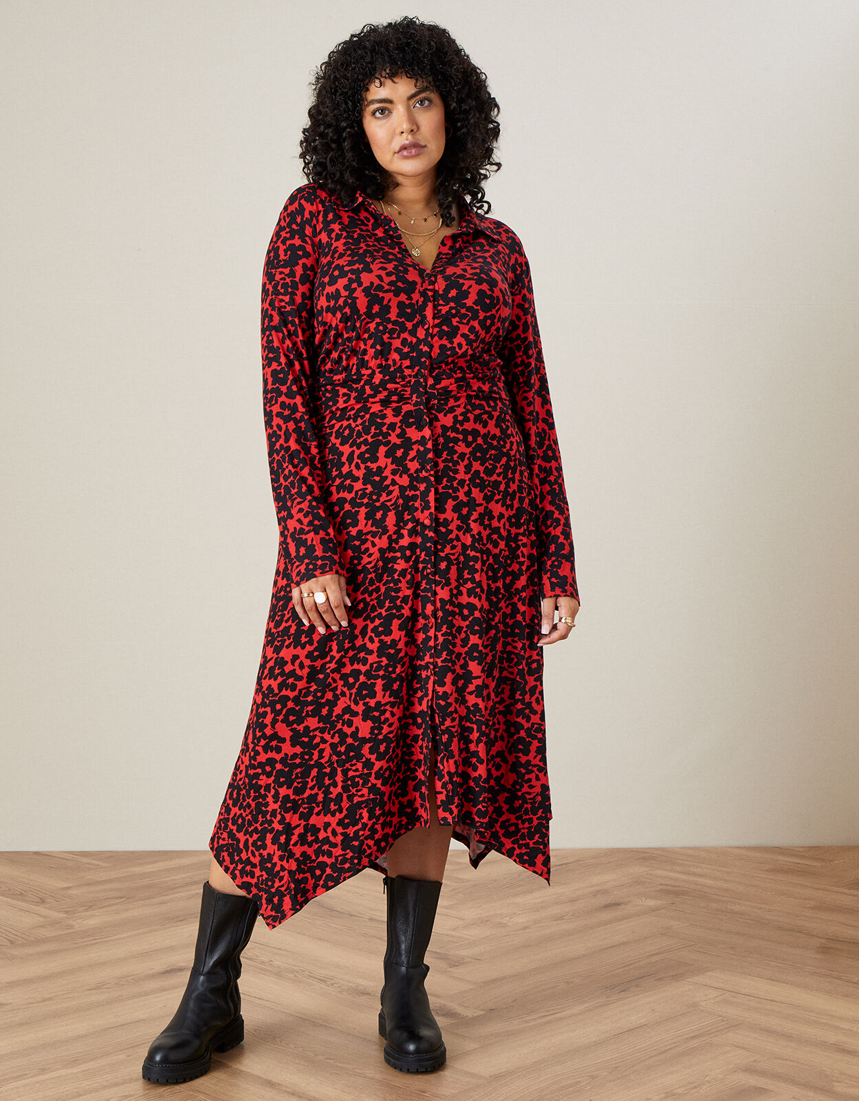 Monsoon hanky hem sales dress