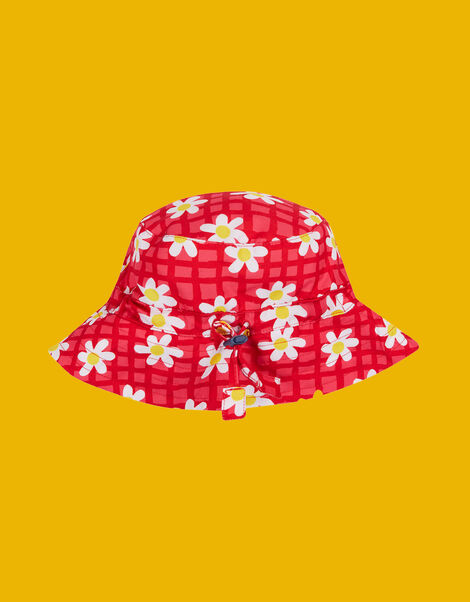 Frugi Harbour Adjustable Swim Hat, Pink (PINK), large