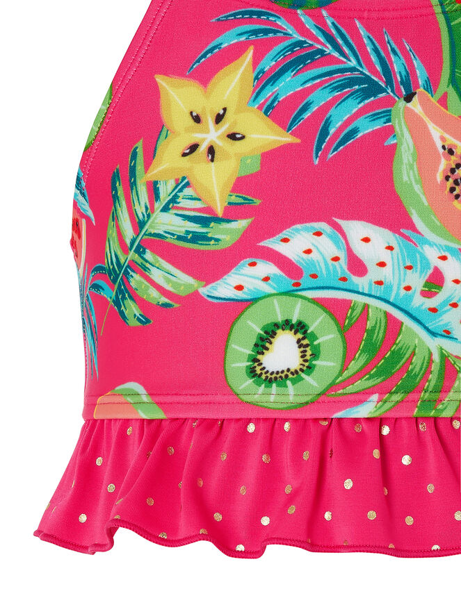 Inna Fruit Print Bikini with Recycled Polyester, Pink (PINK), large