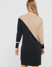 Bia Star Knit Dress with Organic Cotton, Camel (CAMEL), large
