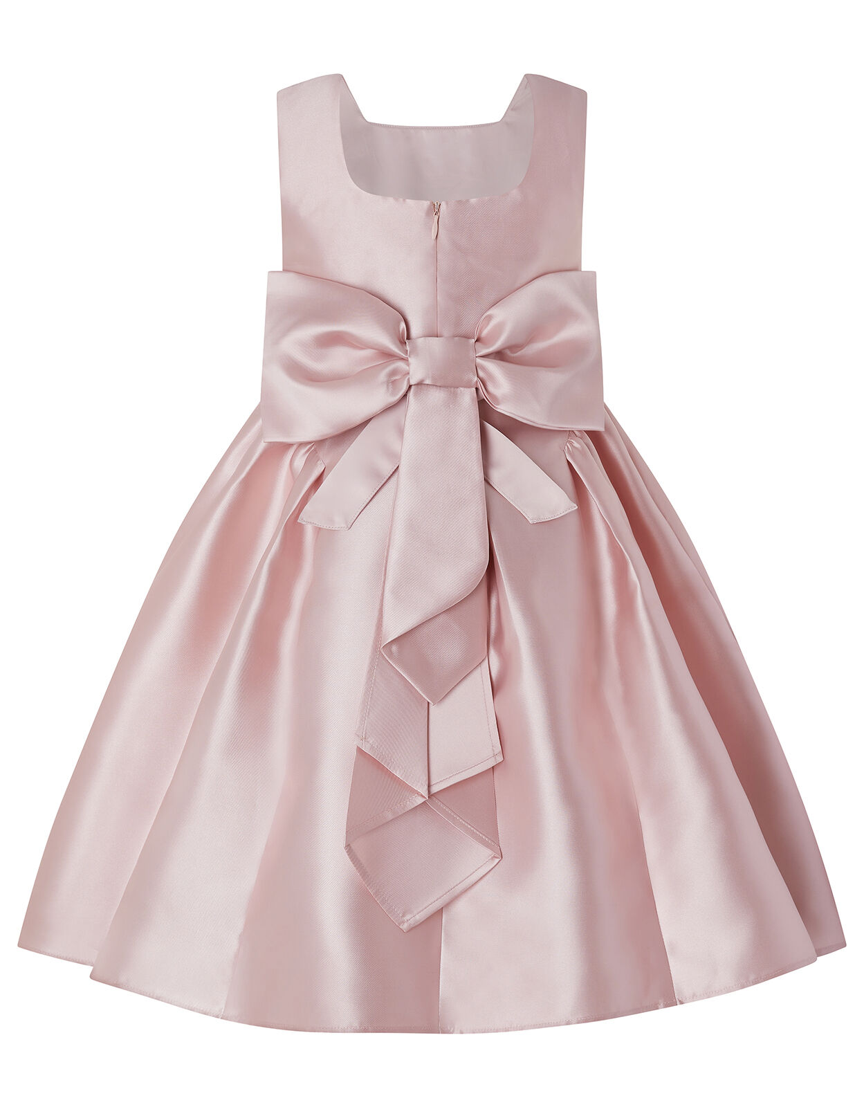 Pearl Duchess Occasion Dress in Recycled Polyester Pink