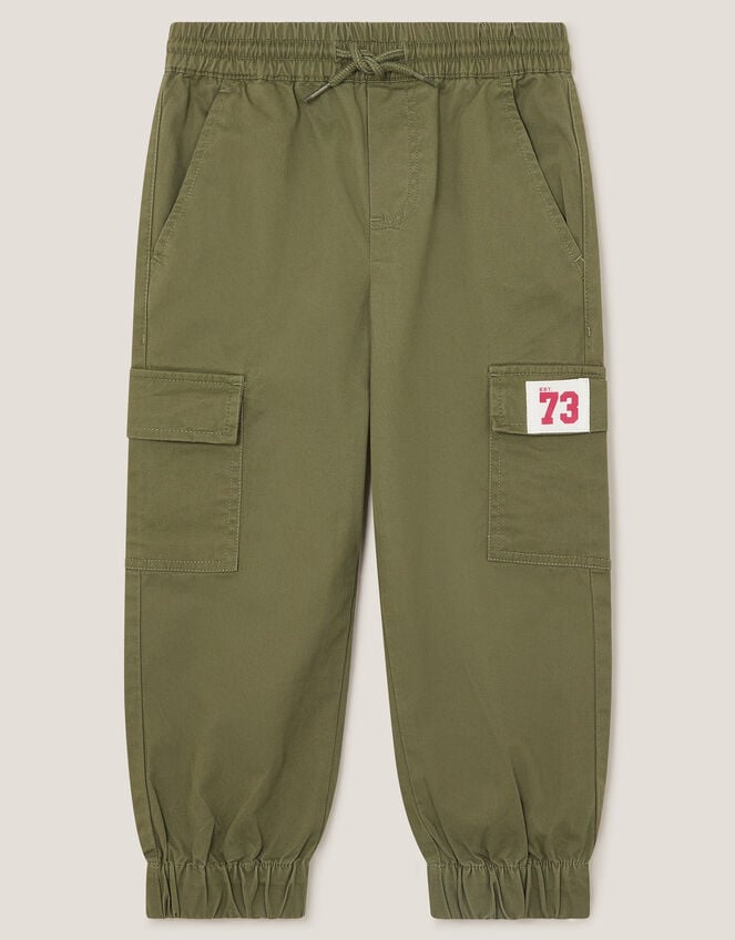 Utility Cargo Trousers, Green (KHAKI), large