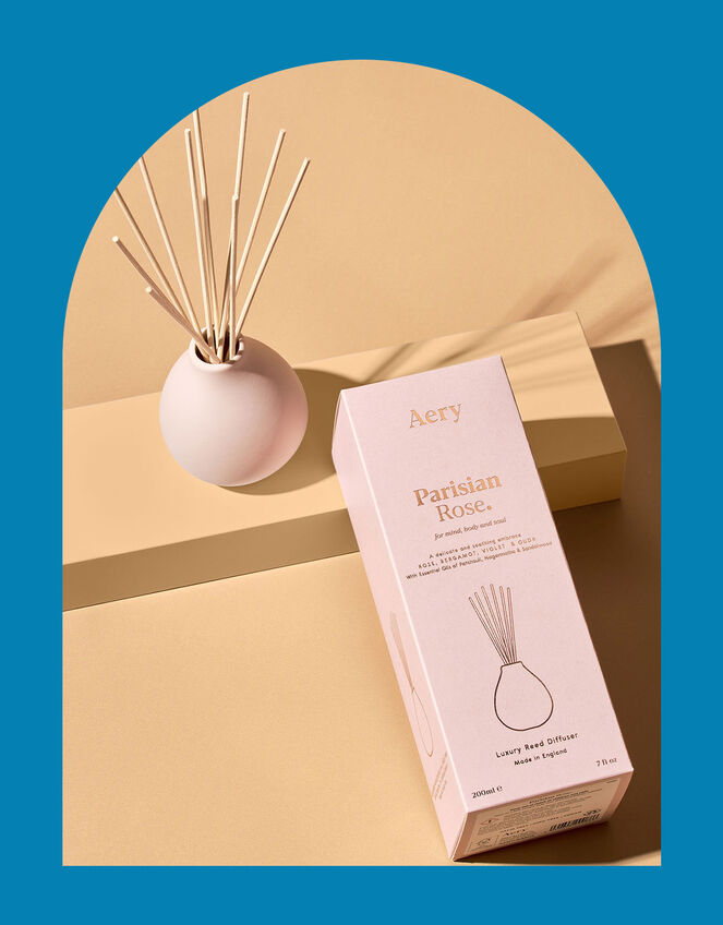 Aery Living Parisian Rose Reed Diffuser, , large
