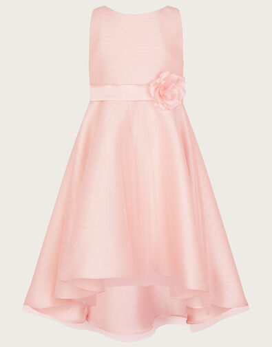 Tuberose High Low Bridesmaid Dress, Pink (PINK), large