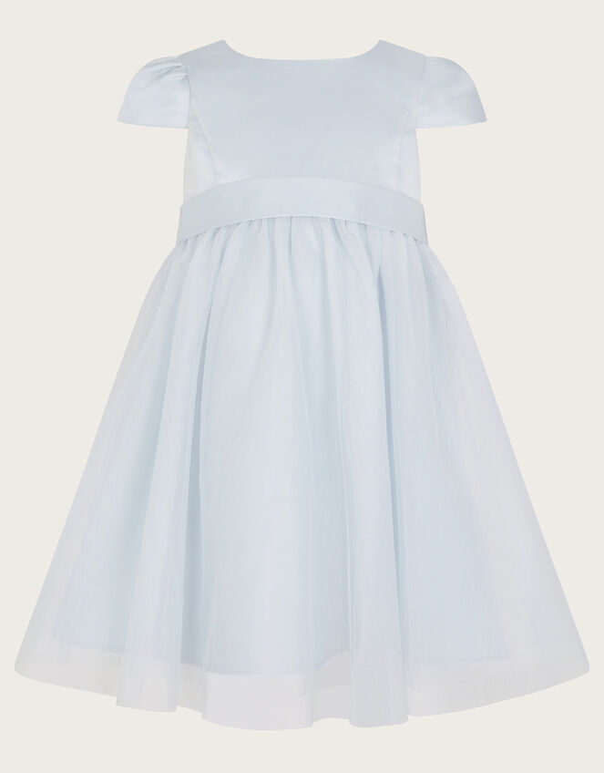 Baby Tulle Bridesmaid Dress, Blue (PALE BLUE), large