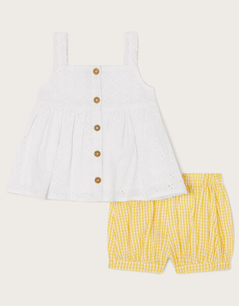 Baby Broderie Set, Yellow (YELLOW), large