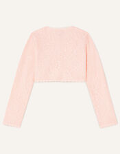 Lace Cardigan, Pink (PINK), large