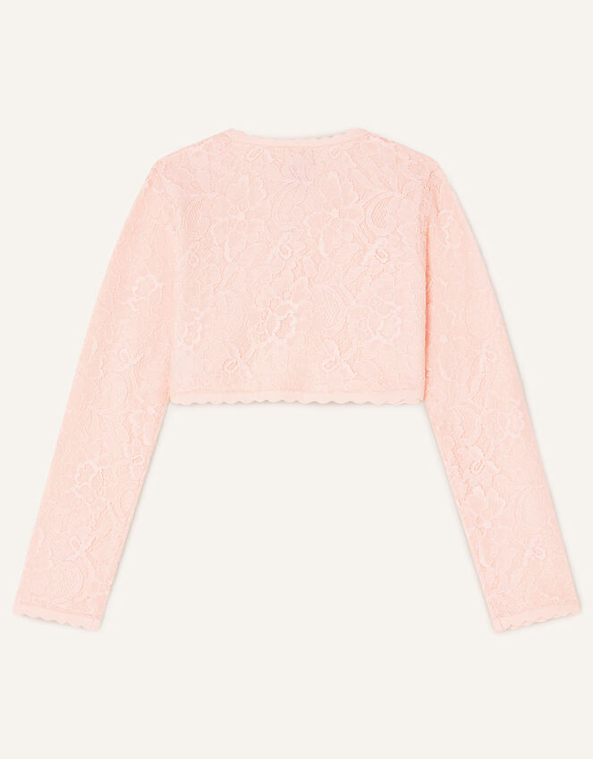 Lace Cardigan, Pink (PINK), large