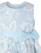 Baby Sophia Embroidered Butterfly Dress, Blue (BLUE), large