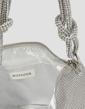 Cindy Chainmail Knot Strap Bag, , large