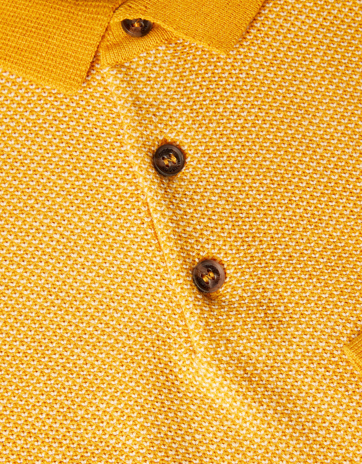 Yellow on sale polo sweatshirt