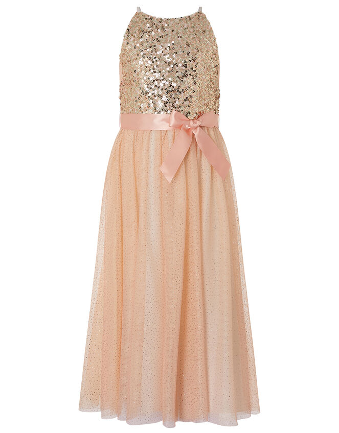 Truth Sequin Sparkle Maxi Dress, Pink (PINK), large