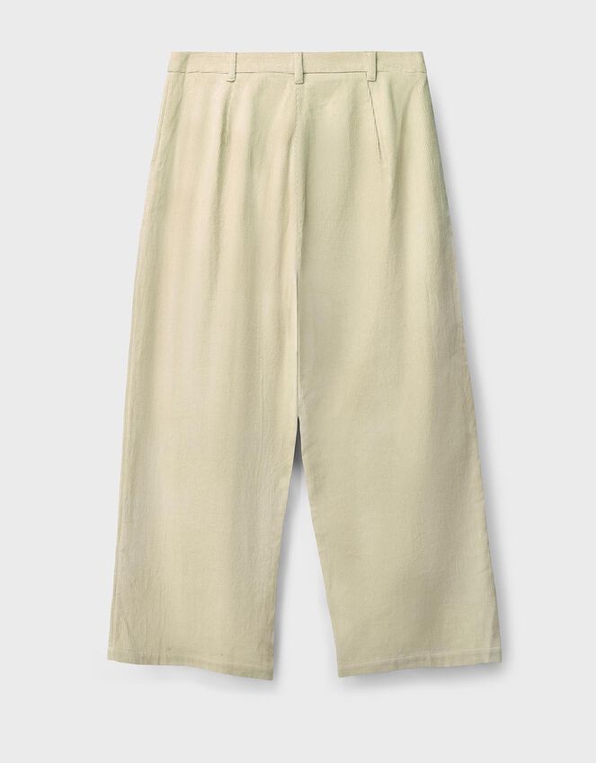 East Astrid Embroidered Corduroy Trousers, Green (SAGE), large