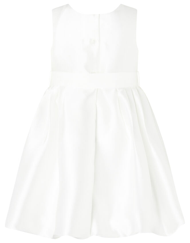 Baby Pearl Puffball Dress, Ivory (IVORY), large